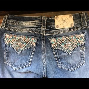 MissMe Size 29 Signature Boot Fit Jeans